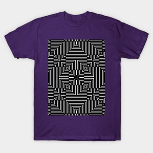 Trippy geo T-Shirt